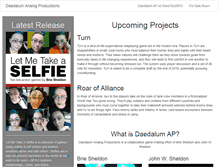 Tablet Screenshot of daedalumap.com